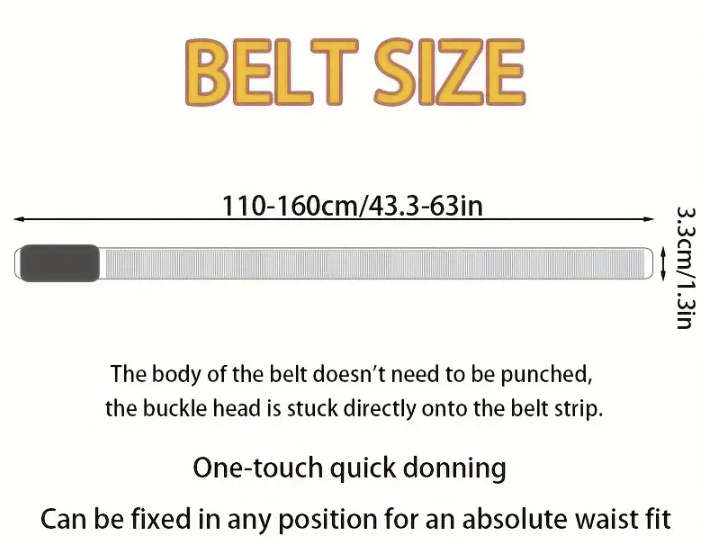 ***GOLF*** Leather Belt with Automatic Buckle (Black) 140cm