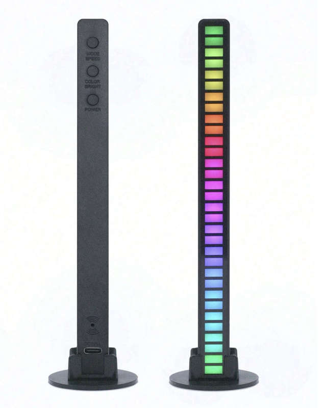 Music Sync / Sound Sensing Smart Light - Black