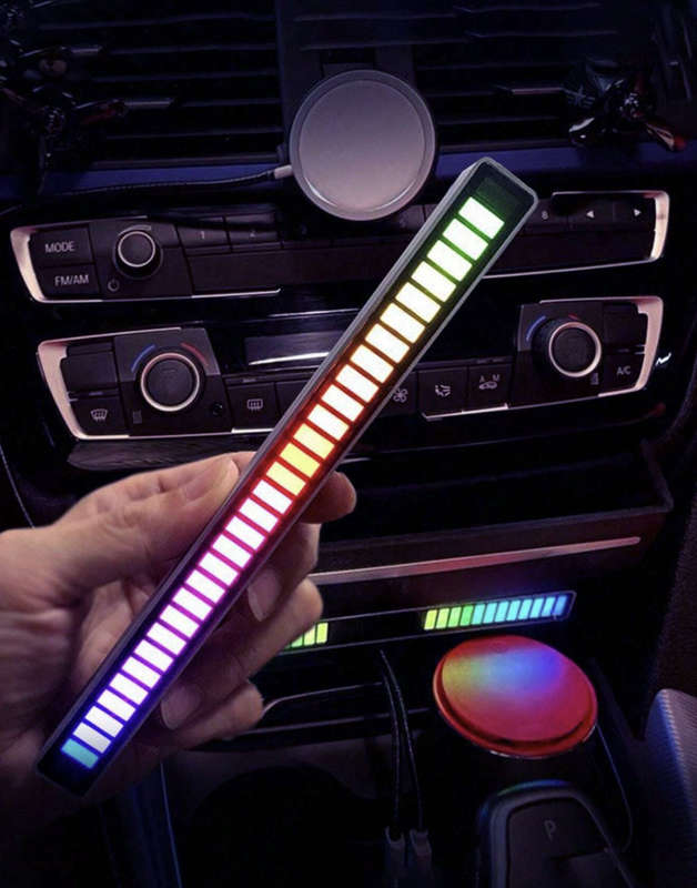 Music Sync / Sound Sensing Smart Light - Black