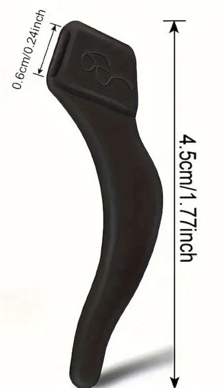 Silicone Anti-slip Ear Hook Clear