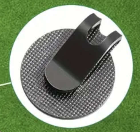 GOLF Black Magnetic Hat / Cap Ball Marker Clip