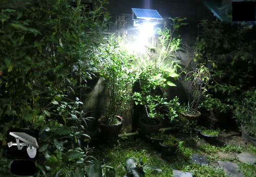 10W LED Solar Lamp - Solar Courtyard Light