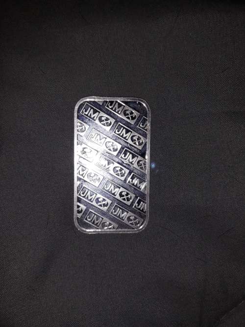 1 oz jm bullion clad bars with serial numbers