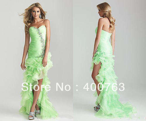 Light Green Formal Or Matric Dress