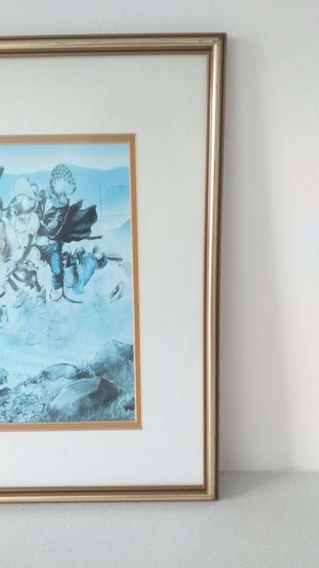 `VERY RARE` HONIBALL (T.O.) ADOONS-HULLE SIGNED PRINT Teksie