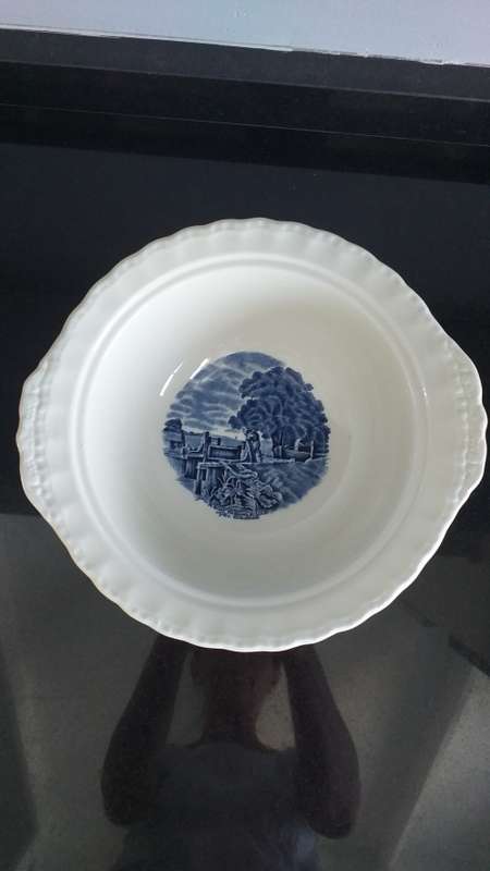 `SO RARE!!! GRINDLEY ENGLAND SCENES AFTER CONSTABLE VEGETABLE TUREEN LIDDED BOWL