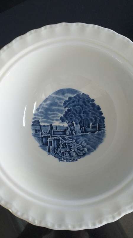 `SO RARE!!! GRINDLEY ENGLAND SCENES AFTER CONSTABLE VEGETABLE TUREEN LIDDED BOWL