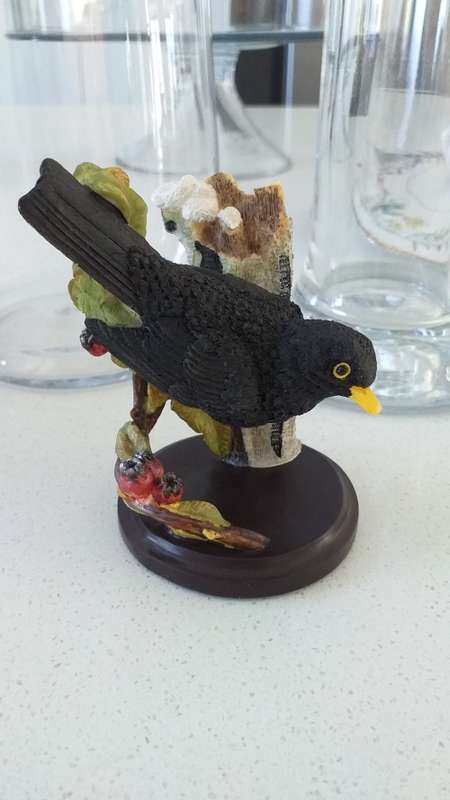 COLLECTABLE!! THE COUNTRY BIRD COLLECTION BY ANDY PEARCE - THE BLACKBIRD