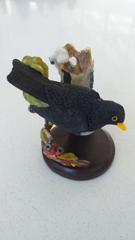 COLLECTABLE!! THE COUNTRY BIRD COLLECTION BY ANDY PEARCE - THE BLACKBIRD