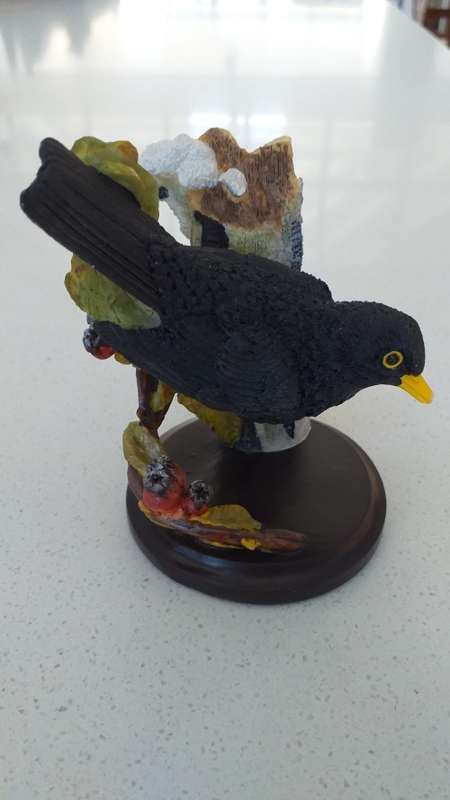 COLLECTABLE!! THE COUNTRY BIRD COLLECTION BY ANDY PEARCE - THE BLACKBIRD