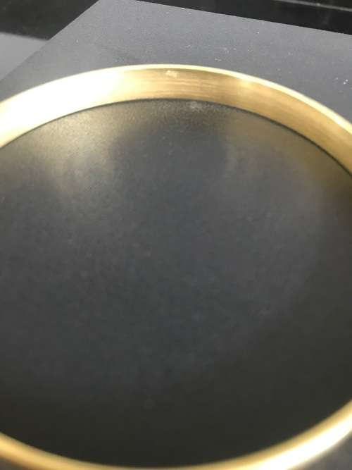 BEAUTIFUL VINTAGE 1960`s BRANGLE ALTHOUGH STAMPED 9CT AND THE BRITISH 375 `DOES NOT TEST AS GOLD`