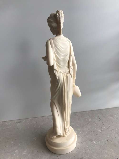 GREEK GODDESS OF YOUTH HEBE /WIFE OF HERACLES! CUPBEARER TO THE GODS LARGE RESIN FIGURINE!!