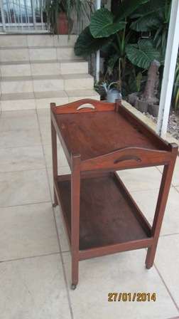 Stunning Vintage Oak Tea trolley