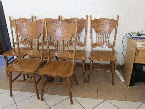 Set of six Colonial Chairs