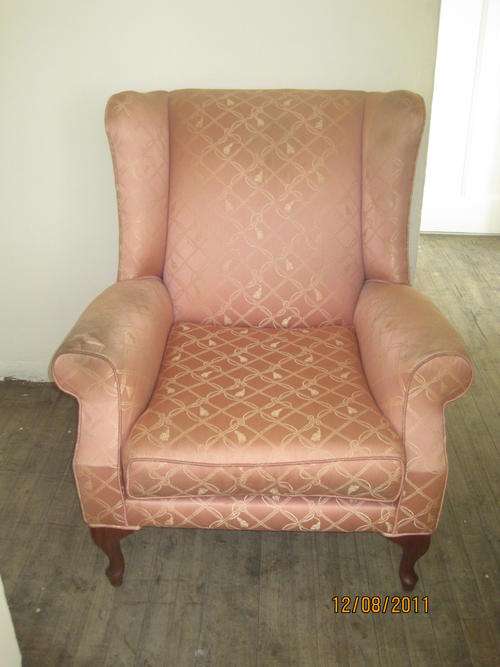Large Wing Back Chair