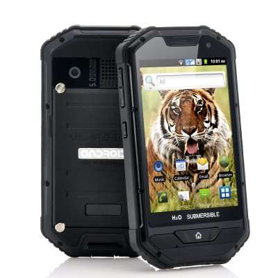 Rugged Android Phone "Kolos II" - 4 Inch Screen, 1GHz Processor, Dustproof, IP 53 Water Resistant, S