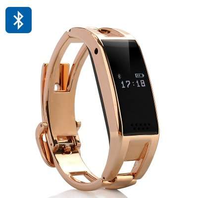 Elephone W1 Bluetooth 3.0 Smart Bracelet - SMS + Phonebook Sync, Remote Camera, Pedometer, Sleep Man