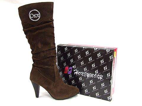 NEW!!! *** Designer Women's Suede Boots *** BROWN ***