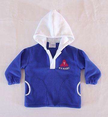 NEW!!! *** WP RUGBY JACKET with HOOD *** PRINTED *** All Sizes *** Blue