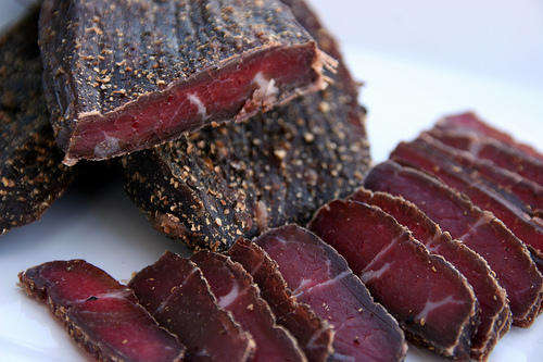 HOMEMADE SLICED BEEF BILTONG *** OUPA GROOTJIE'S RECIPE *** ONLY R180.00 per KG