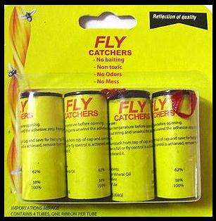 Fly Catchers *** No Baiting, Non Toxic, No Odors, No Mess *** VERY EFFECTIVE