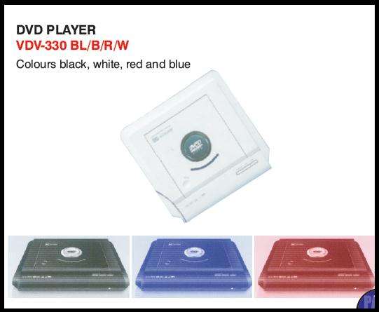 TELEFUNKEN *** Portable DVD Player *** Available in Black, White, Red & Blue