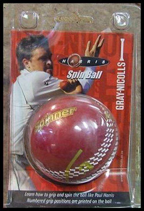 GRAY-NICOLLS *** HARRIS Spin Ball *** Cricket >>> Learn how to grip & spin the ball like Paul Harris