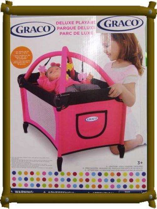 GRACO *** Doll Playing Cot *** For Dolls up to 46cm *** Ages 3+