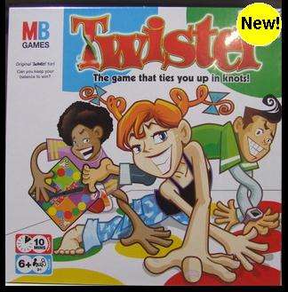 TWISTER *** The Game that Ties you up in Knots *** Players 2+ *** Ages 6+