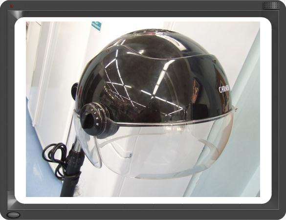 CARMEN *** Salon Hood Hairdryer with Stand & Castors *** Hood Angle & Height Adjustments