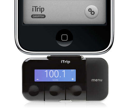 GRIFFIN ITRIP FM TRANSMITTER FOR IPOD OR IPHONE