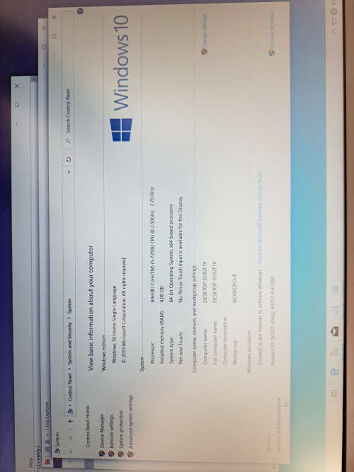 HP 250G6 Laptop i5