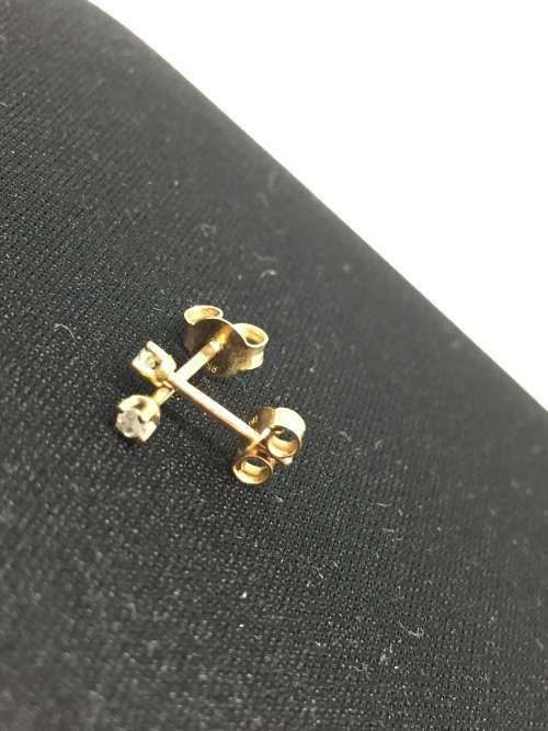 Gold Stud Earrings