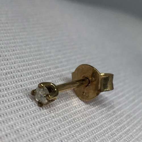 Gold Stud Earrings
