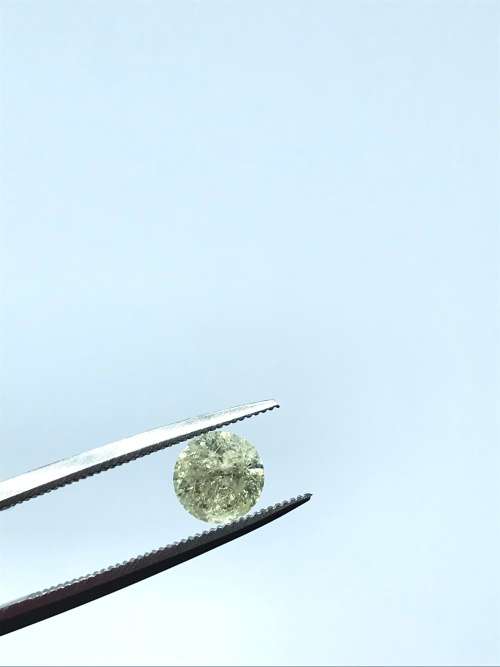EGL Certified 0.94CT Color P Round Diamond