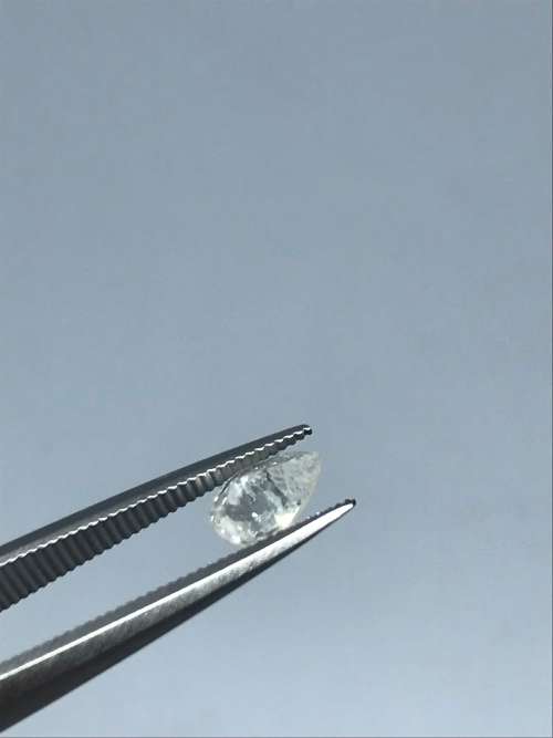 EGL Certified 0.55CT Color J Pear Shape