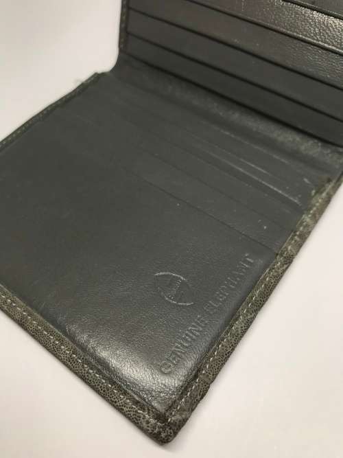 GENUINE Elephant Leather Wallet - EMPRESS (Ethically Sourced)