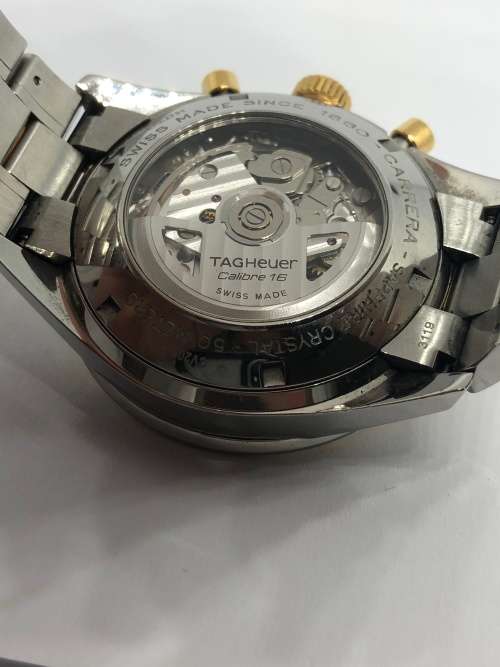 18ct Gold & Steel Tag Heuer Carrera