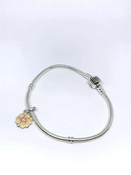 ORIGINAL Pandora Bracelet With One Charm