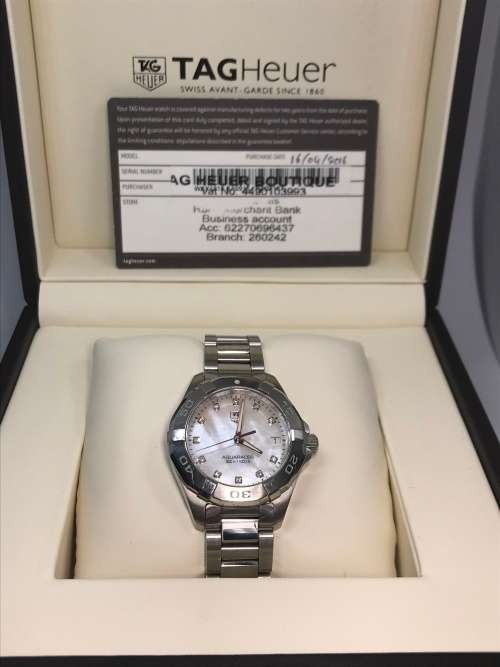 TAG HEUER Aquaracer - Diamond & MOP Dial