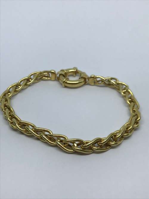 THICK Solid Gold Bracelet - AMAZING WORK!!!