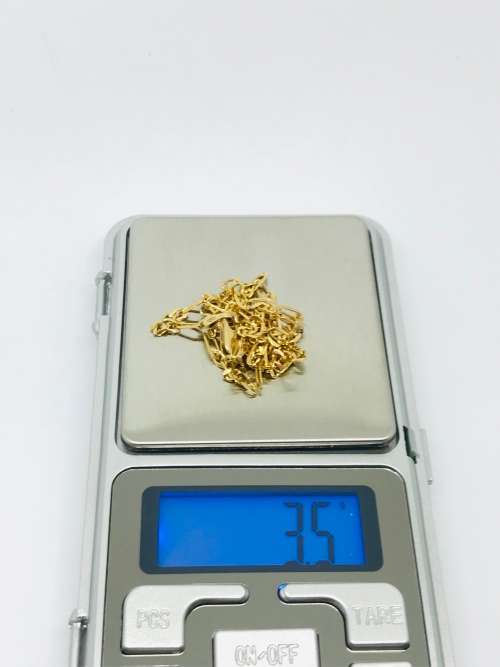 Solid Gold Necklace - STUNNING GIFT!