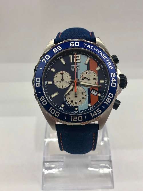 NEW Model TAG HEUER FORMULA 1 GULF - SPECIAL EDITION CHRONO