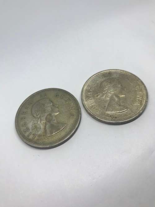 EXCELLENT 5 Shilling SILVER Coins