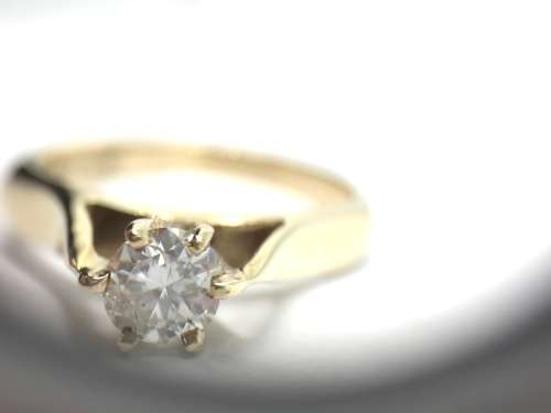 0.5CT J SI1 Diamond Ring