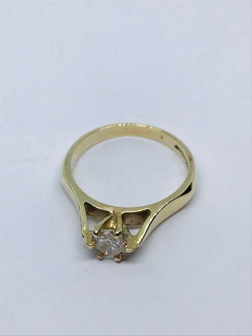 0.5CT J SI1 Diamond Ring