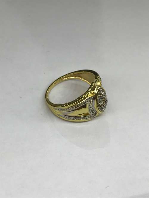 PETAL Diamond Cluster Ring