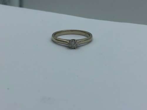 0.25CT Diamond Solitaire Ring