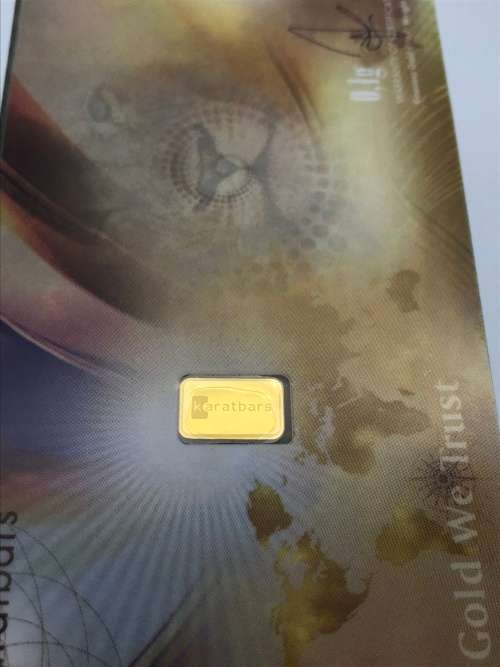 *INVESTMENT 24CT GOLD 999.9 KARATBAR NOTES* (RETAIL R700 EACH)