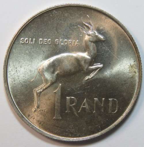 *SOUTH AFRICAN 1967 R1 COINS* (COLLECTORS SILVER)